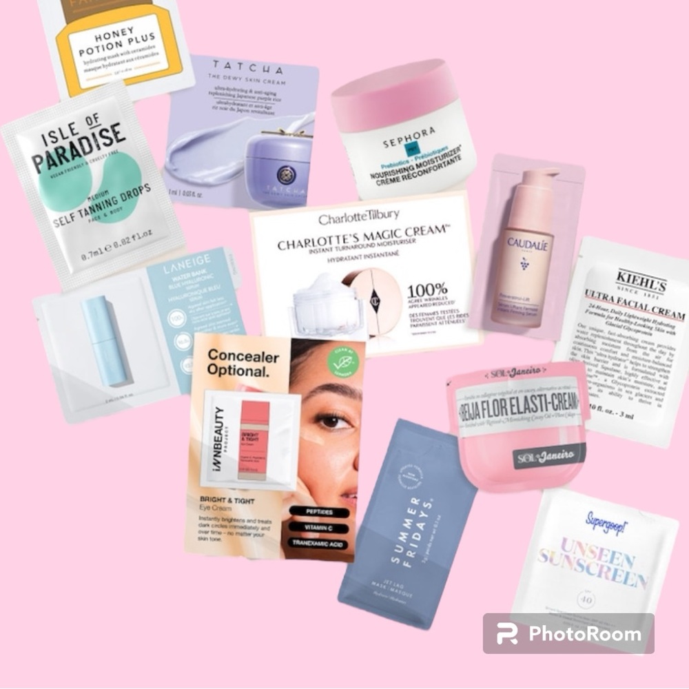 Skincare Sample Bag